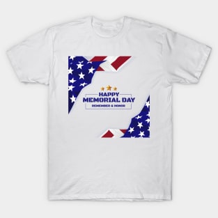 memorial day remember and honor T-Shirt
